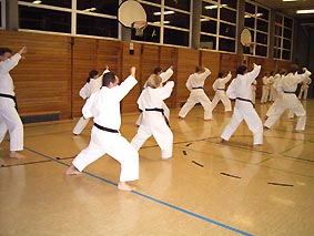 Karate Oberstufentraining 2010